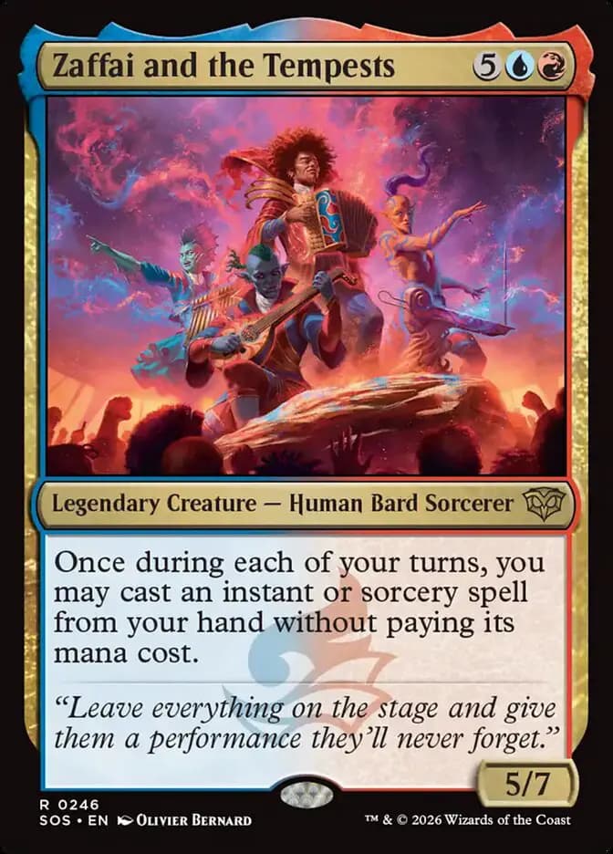 Card image of Zaffai and the Tempests