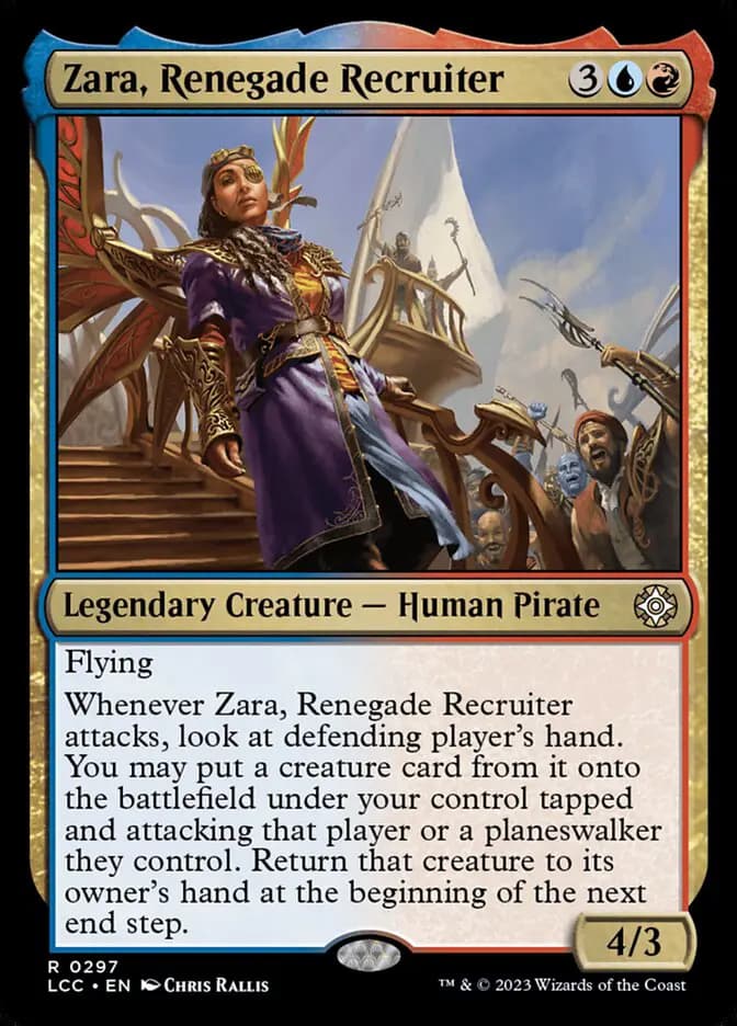 Card image of Zara, Renegade Recruiter