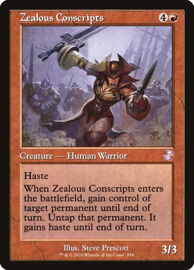 Card image of Zealous Conscripts