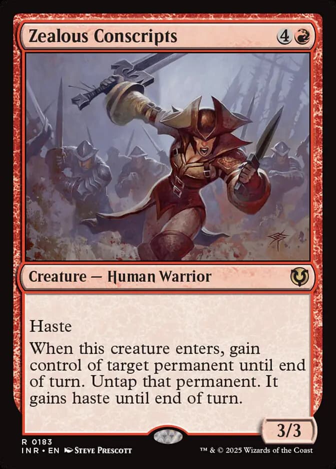 Card image of Zealous Conscripts