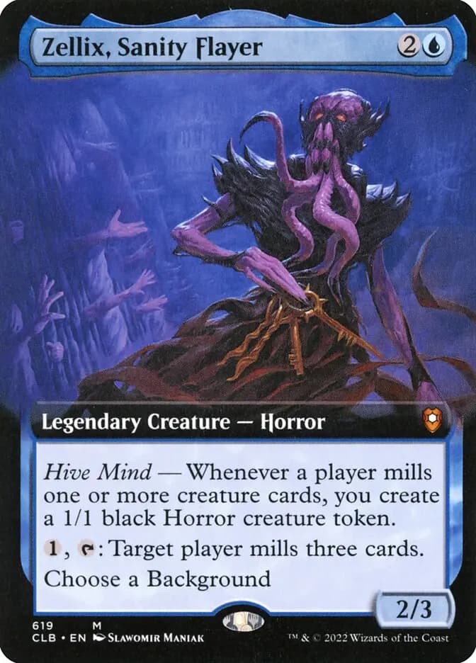 Card image of Zellix, Sanity Flayer