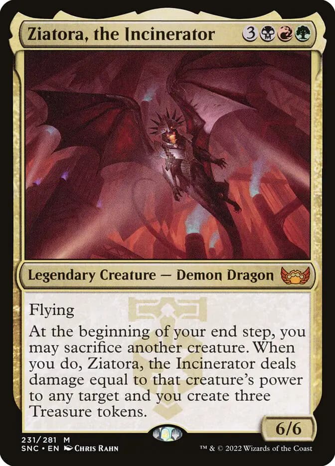 Card image of Ziatora, the Incinerator
