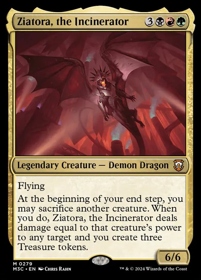 Card image of Ziatora, the Incinerator
