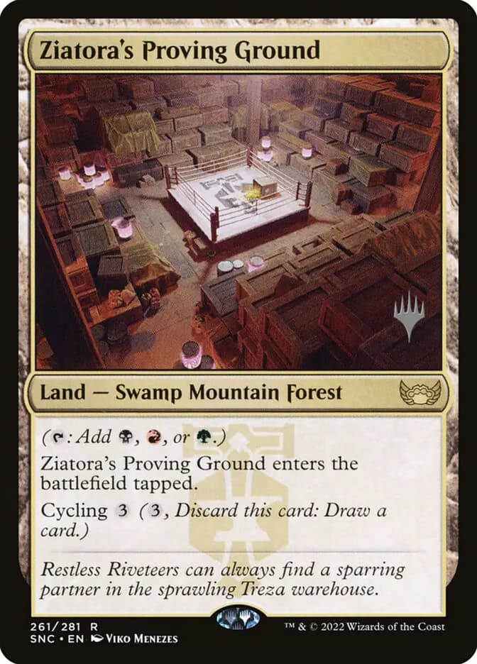 Card image of Ziatora's Proving Ground