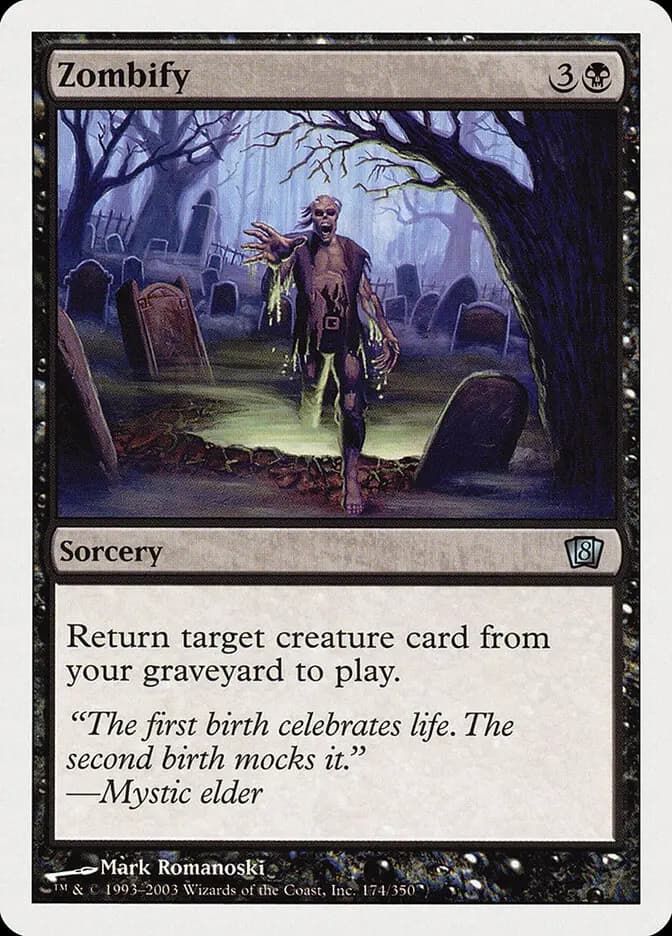 Card image of Zombify