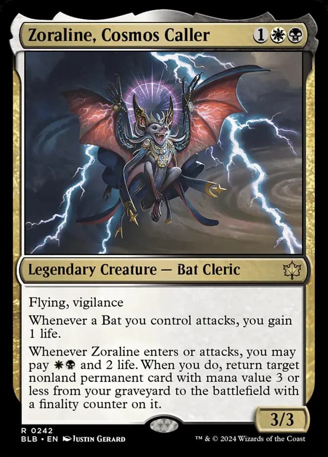 Card image of Zoraline, Cosmos Caller