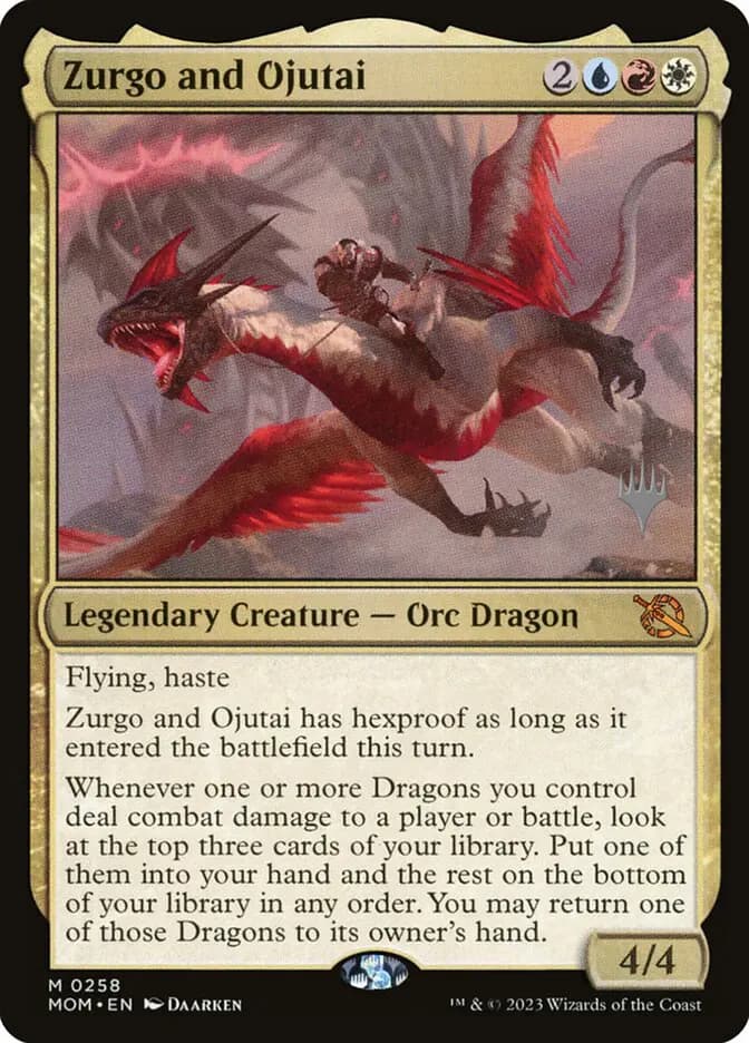 Card image of Zurgo and Ojutai