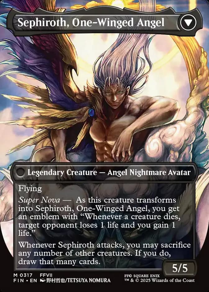 Sephiroth, Fabled SOLDIER / Sephiroth, One-Winged Angel (Final Sephiroth, Fabled SOLDIER / Sephiroth, One-Winged Angel (Final